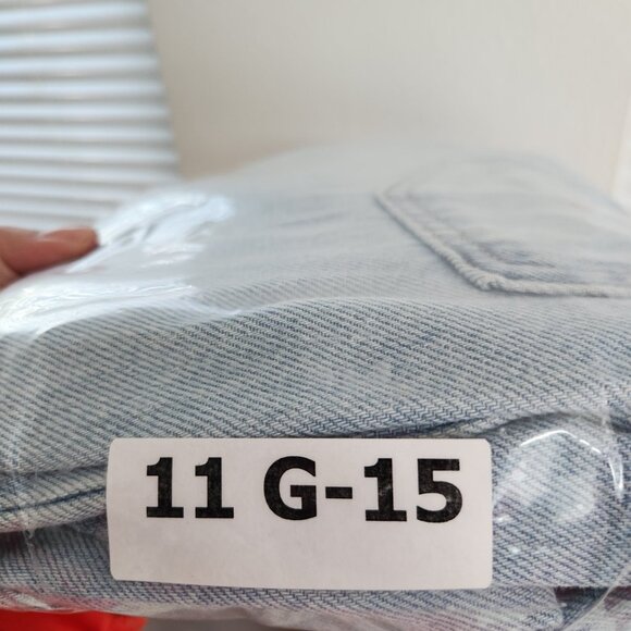 Levi's Premium Jeans Baggy High Loose Women 28x30 Denim Light Wash - Picture 13 of 13